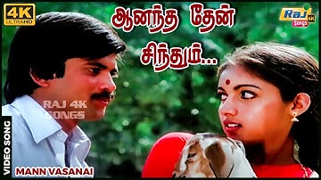 ஆனந்த தேன் சிந்தும் பூஞ்சோலையில்......| Pandiyan | Revathi | Ilaiyaraaja | Raj 4K Songs