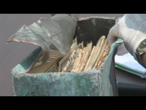 100-year-old time capsule opened in Tangier