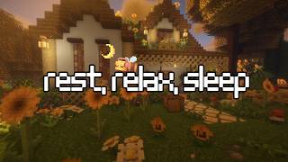 Minecraft Cozy Sunflower Cottage Ambience w/ Gentle Music | 3 Hours screenshot 4