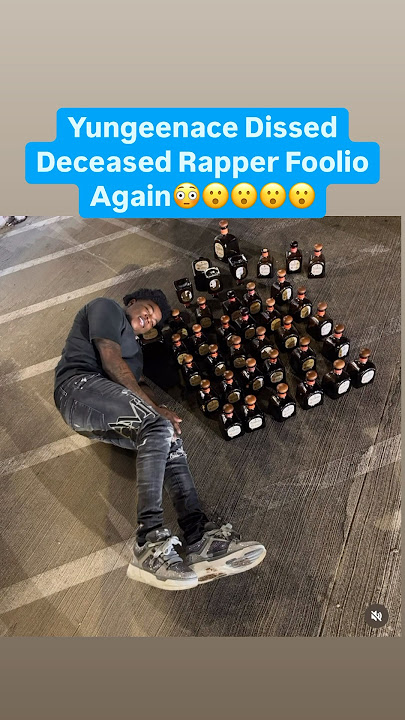 Yungeenace Still Dissing Deceased Rapper Foolio😮#yungeenace #foolio #lildurk #nbayoungboy #rap #bts