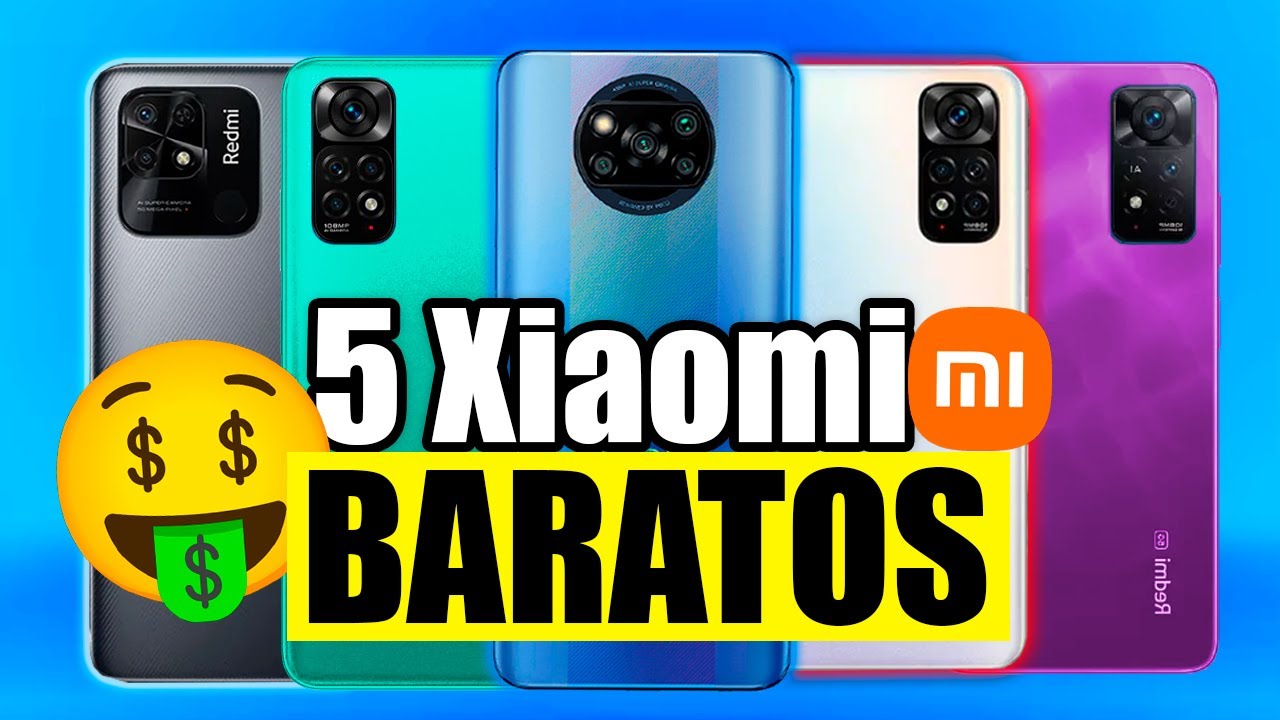 Los mejores teléfonos más baratos de Xiaomi, TOP 5