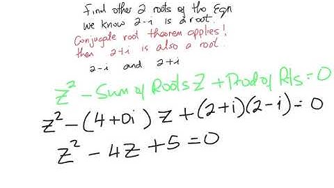 Leaving Cert Higher - Complex Numbers