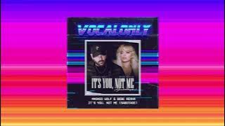 Masked Wolf & Bebe Rexha  - It's You, Not Me (Sabotage) Vocal Only