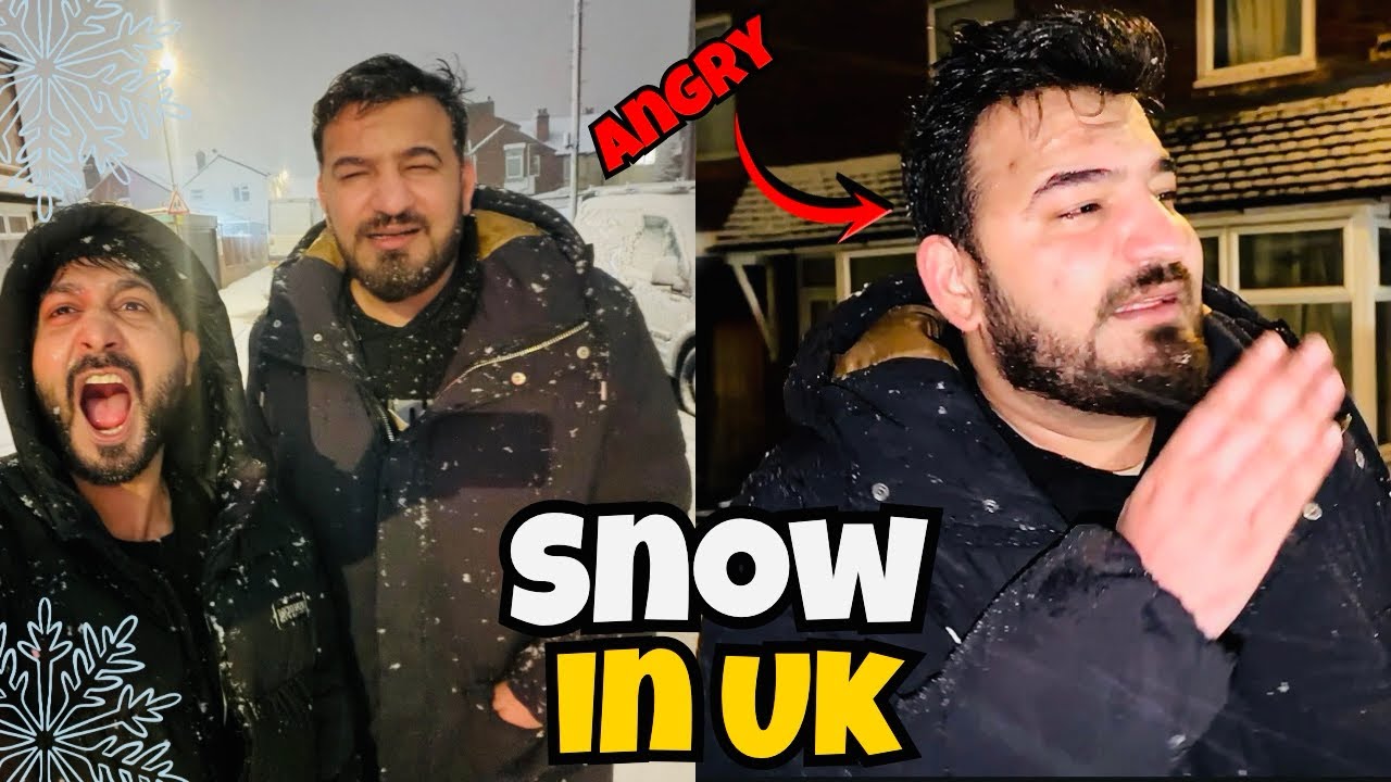 Snow In Uk| Sardi Se Bura Haal🥶