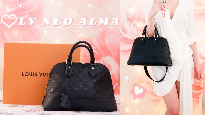 My very first LV - the Neo Alma BB in Black Empreinte 😻 : r