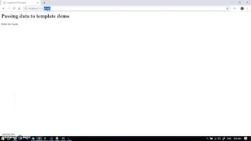 Python Flask - passing data to a template