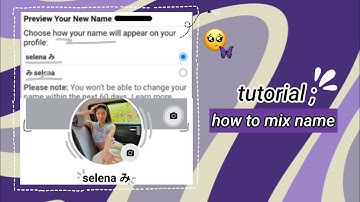 how to mix name on facebook | random tutorials