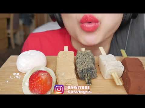 ASMR *BEST MOCHI + WarabiMOCHI (SOFT EATING SOUNDS) NO TALKING | SAS-ASMR