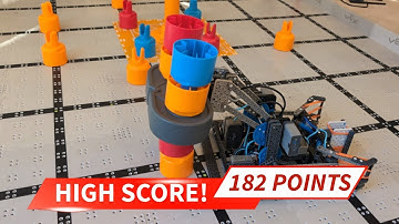 182 Points! New High Score with VEX IQ Mix and Match Robot by Ben Lipper