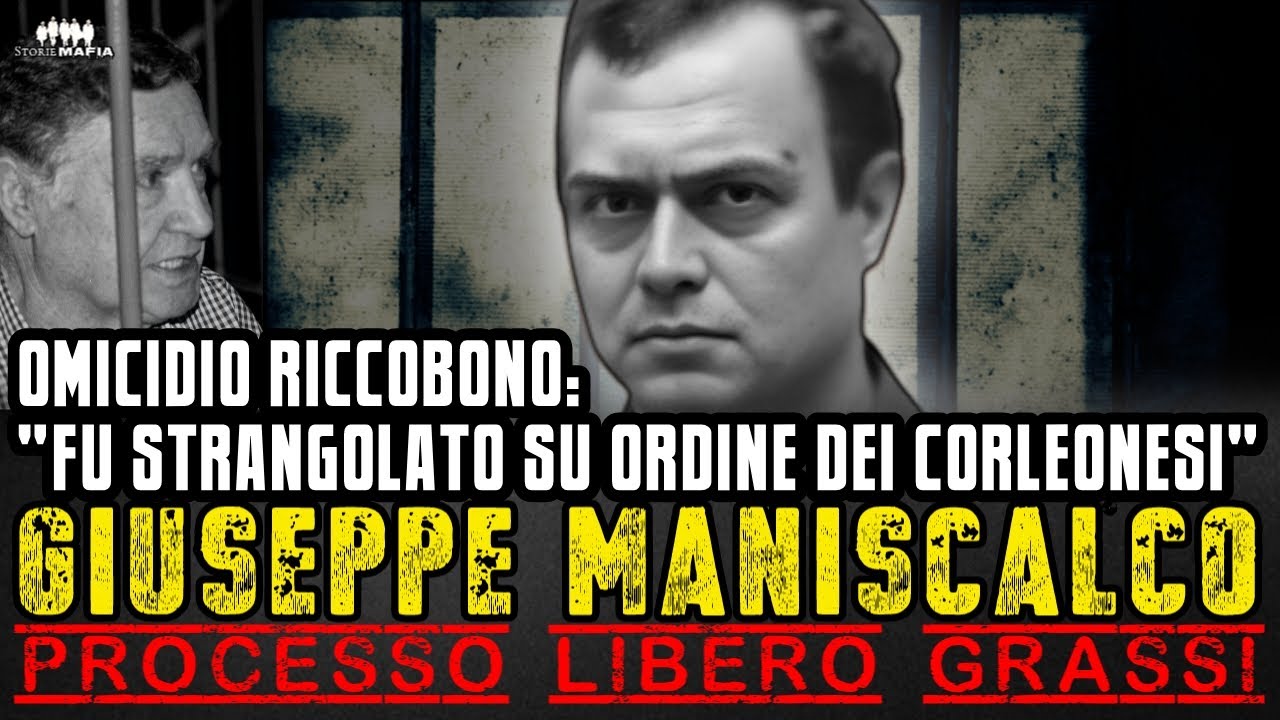 Giuseppe Maniscalco cosi uccidemmo Saro Riccobono  #storiemafia