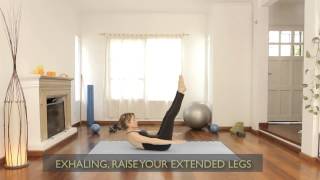How to the 100 exercise in pilates by ehowhealth 16,159 views 8 years ago 1 minute, 33 seconds