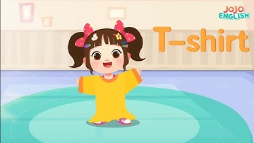 My Clothes || Bé học tiếng anh về các loại quần áo || Jojo english
