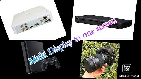 Get multi DVR display on one screen | Asghar Technical Solution