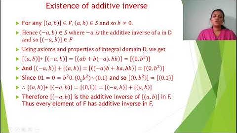 The Field of Quotients of an Integral Domain   Part II