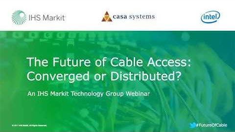 The Future of Cable Access