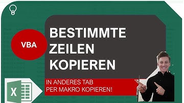Excel VBA I Bestimmte Zellen in anderes Tab kopieren I Excelpedia