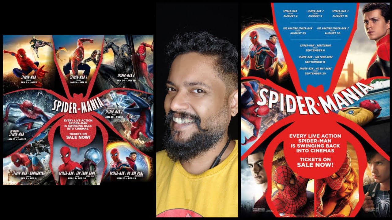 SpiderMania Re Releases Marvel Sony Tobey Maguire Andrew Garfield Tom Holland