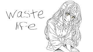 「Hatsune Miku English」waste life [Original song]
