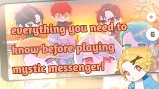 a guide to playing Mystic Messenger for beginners 💌 + speedpaint and tips! screenshot 5