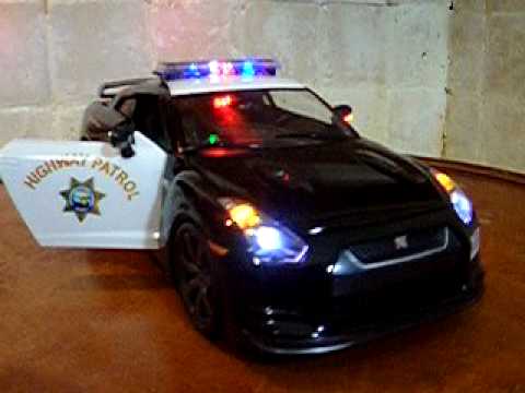 1/18 Prototype CONCEPT NISSAN GT-R GTR SKYLINE R35 CHP Police Ut ...