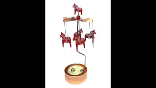 How To Assemble a Rotary Candle (Spinning Tea Light Candle Holder)