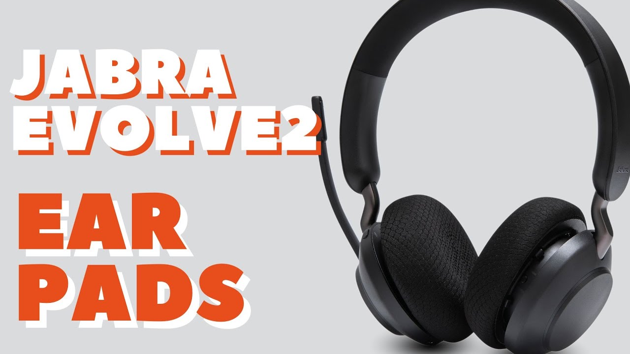 How To Replace Earpads on Jabra Evolve2 65 - Wicked Cushions - YouTube