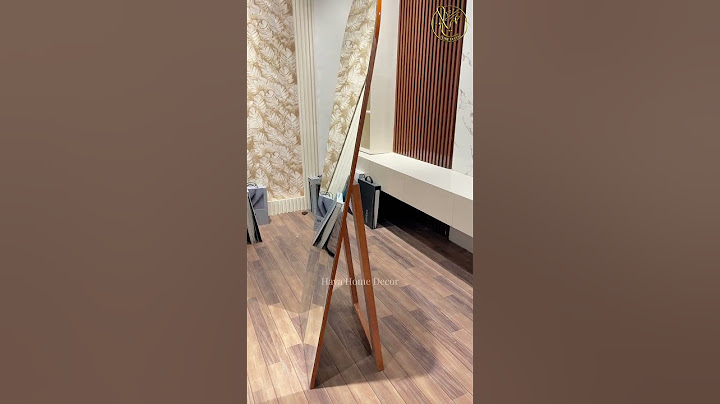 Luxury Reflections for a Modern Home #PremiumMirror #LuxuryHome #standingmirror
