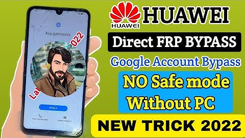 ALL HUAWEI FRP Bypass 2022 | FRP Unlock/Bypass Google Account Lock | No Need to PC No Need Downgrade