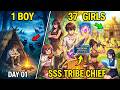 After The CRUISE SANK, He Became CHIEF Of 37 GIRLS In A MONSTER FOREST With SSS Fertility Power!