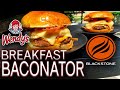 HOW TO MAKE WENDY'S BREAKFAST BACONATOR ON THE BLACKSTONE GRIDDLE! EASY BREAKFAST RECIPE