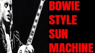 Sun Machine Jam Bowie Style Guitar Backing Track (D Mixolydian) screenshot 3