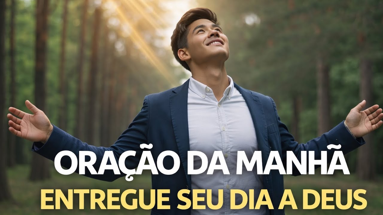ORAÇÃO FORTÍSSIMA DA MANHÃ  Salmo 23 Para Entregar o Dia nas Mãos de Deus