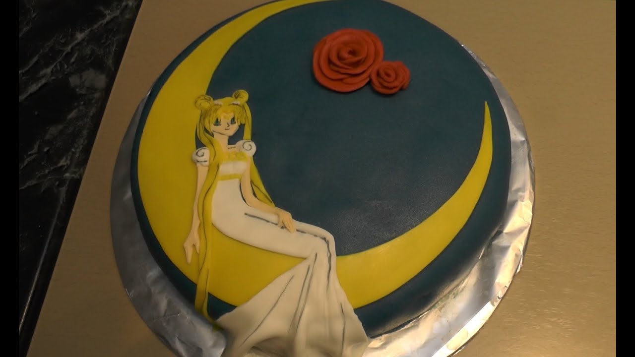 Prinzessin Serenety Torte Sailor Moon Freaky Baking Ninnin Youtube
