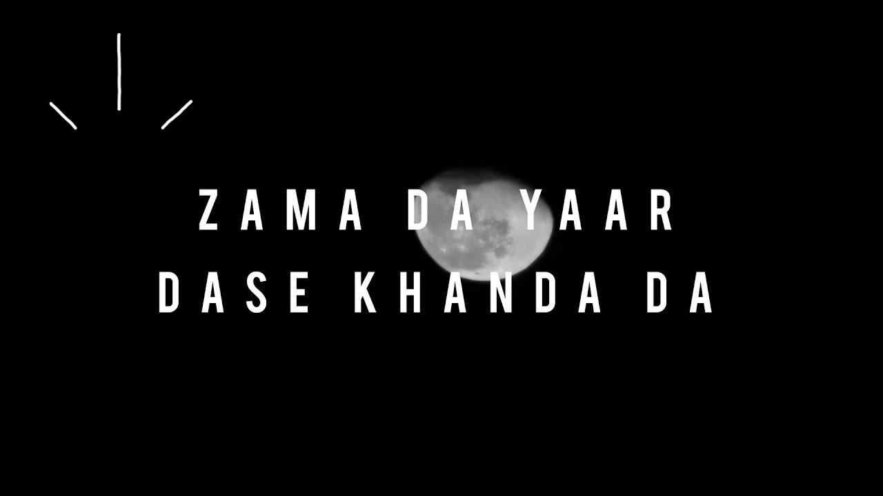 Zama Da Yaar Dase Khanda Da  Full Song  Wajid Layaq