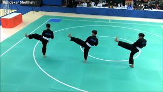 SENI REGU PUTRA PENCAK SILAT SEAGAMES 2019 JUARA 1