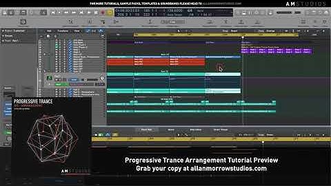 Progressive Trance Arrangement Tutorial - Preview