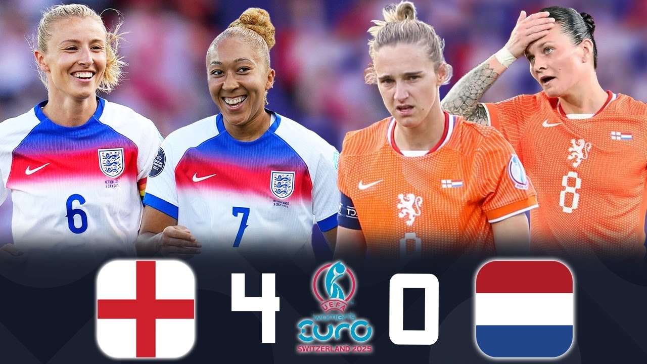 THE LIONESSES DESTROYED NETHERLANDS WITH NO MERCY 🤯🔥 ❯ ENGLAND 4–0 NETHERLANDS | WOMEN’S EURO 2025
