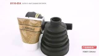 0110-054 OUTER CV JOINT 23X58X26 FOR TOYOTA