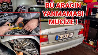 ARACIN ARIZALARI PES DEDİRTTİ ! (Ford Escort Ghia 4K 1.6)