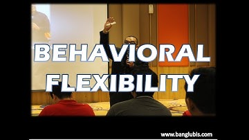 4 Pillar NLP : Behavioral FLexibility | Bang Lubis