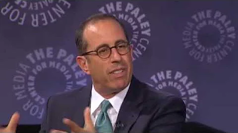 Jerry Seinfeld and David Letterman