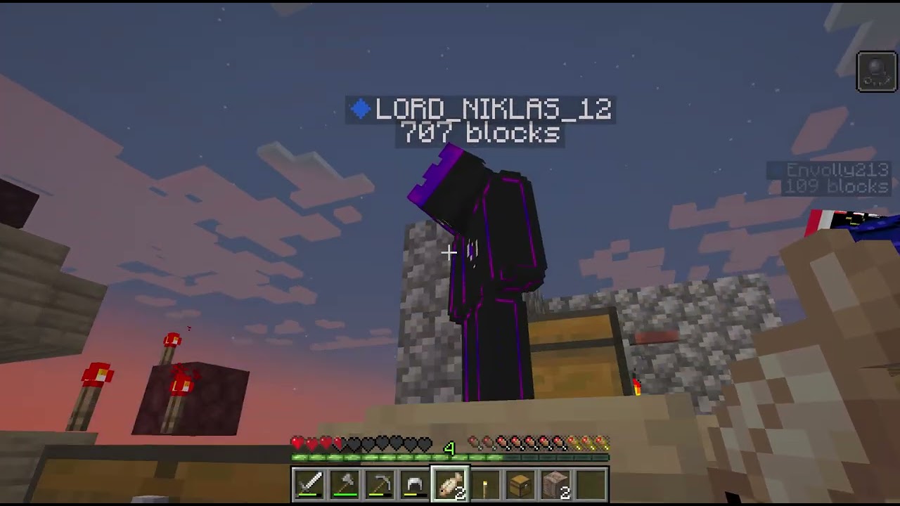 Minecraft horror one block 4 (nachdem ich gegessen habe)