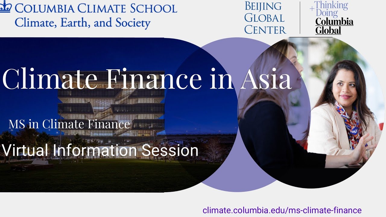 Climate Finance in Asia – Virtual Information Session - YouTube