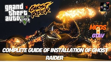 🔥 How to Install Ghost Rider in GTA 5 | JulioNIB Mod Tutorial 🔥Complete tutorial  🔥@modsgamer77
