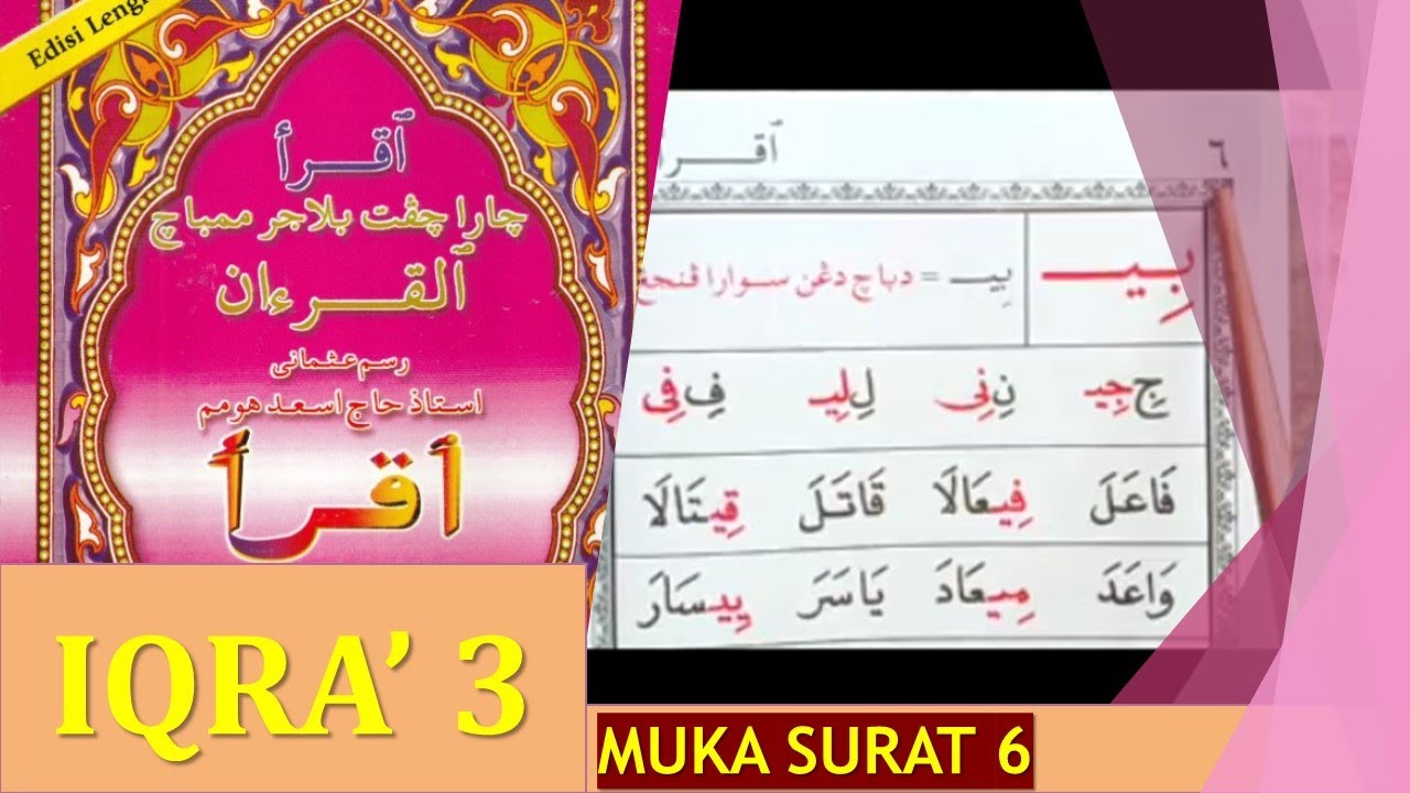 MENGAJI IQRA 3 (M/S 6)