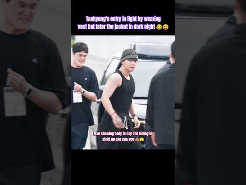 Taehyung know when what to do when to wear😝🙄#v #taehyung