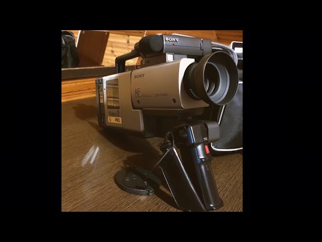 Sony CCD - V100e 1986 (Review) - YouTube