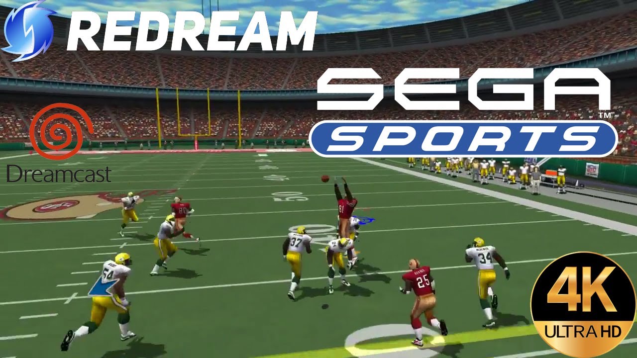 Redream v1.5.0-793-g7bd9e43 |  Sega Sports NFL 2K Football 4K 60FPS| Dreamcast  Emulator Game Play