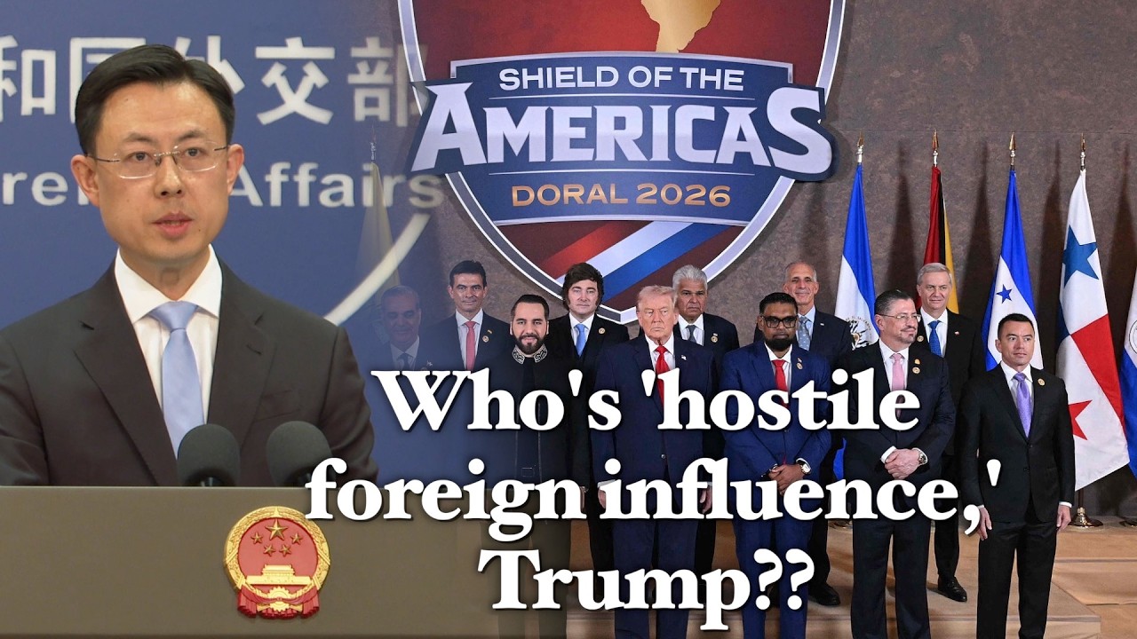 LAC countries have the right to independently choose co-op partners! China on Trump's US-LAC remarks