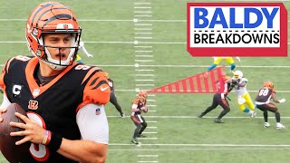 Breaking Down Joe Burrow's NFL Debut | Baldy Breakdowns